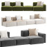 Sofa Mito Home Stone - Rivera 3D
