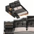 Ліжко Jubilee Furniture Monica Multifunctional Smart - ErfanSadat