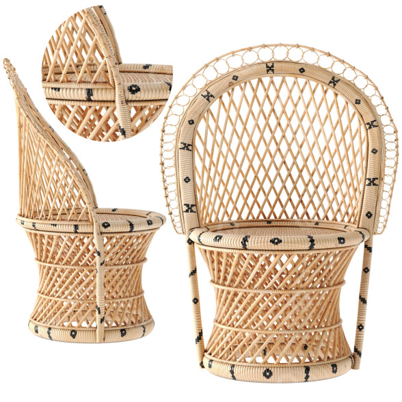 Krzesło Anthropologie Barrel Backed model 3D
