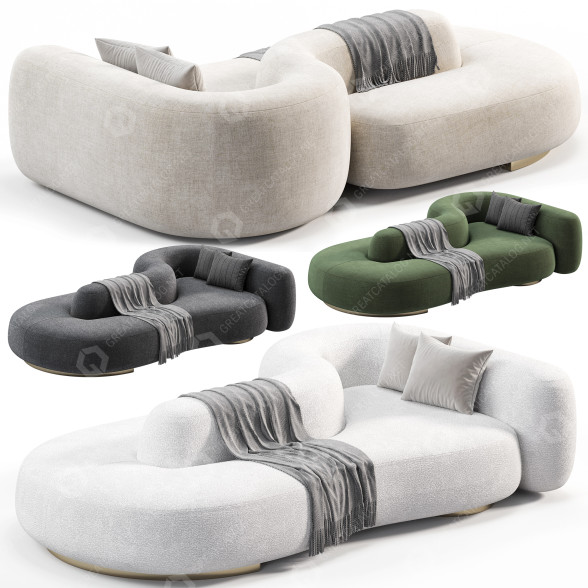 Sofa Essential Home Kay 3D-Modell