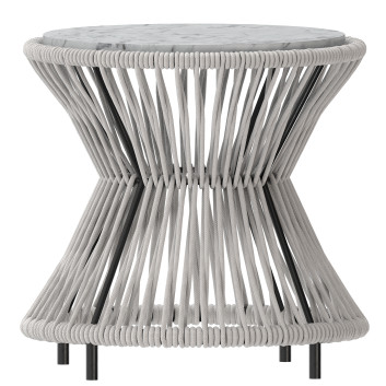 Coffee Table  Round Patio 3D model