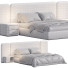 Bed and Bedside Tables The High Wall Wanda - Theorema