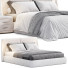 Bett und Nachttischchen Ditre Italia Bend - Theorema