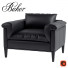 Armchair Baker McGuire Windsor Gunderson - andry3d