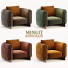 Sessel Stephane Parmentier Minuit - Sohib3d