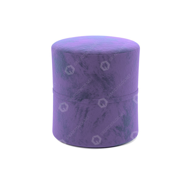 Пуф Round Purple 3D модель