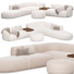 Sofa und Pouf Meridiani Rene - Neeo