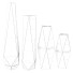 Vases Mandruzzato Murano - Kudim