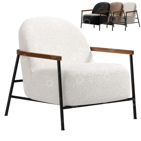Sessel Gubi Sejour 3D-Modell