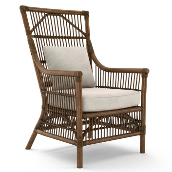 Fauteuil Edie Rattan Accent by East at Main