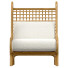 Sillón CB2 Ouen Rattan Accent - artpolka