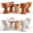 Table et chaises Ton POV 461 and Flair - Rivera 3D