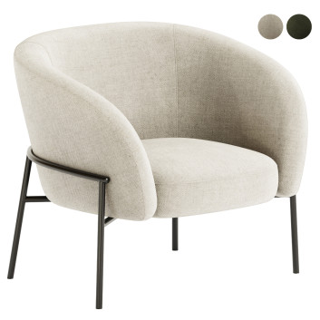 Fauteuil Parla Design Rimo Lounge