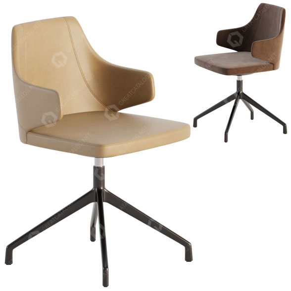 Stuhl Cattelan Italia Wendy 3D-Modell