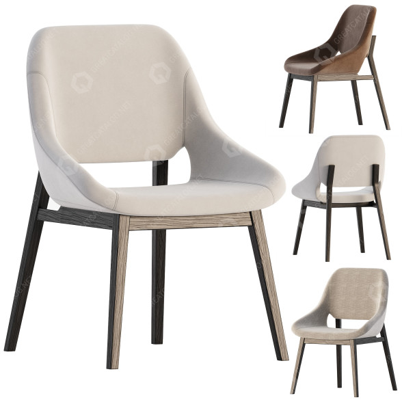 Krzesło ENNE Grace model 3D