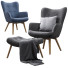 Sillón y otomana Jysk Guldborg - buskanini