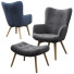 Sillón y otomana Jysk Guldborg - buskanini