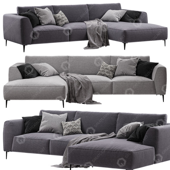 Sofa Chateau D'Ax Dudy 3D-Modell