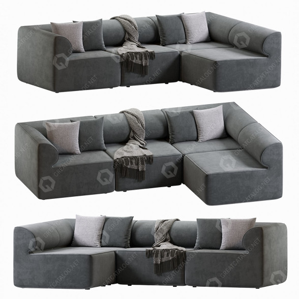 Sofa MENU Eave 3D model