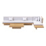 Диван та журнальний столик Sutherland Plateau Left Arm Facing Daybed - Navruzpro