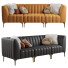 Диван Pottery Barn Avalon Leather 3-Seater - buskanini