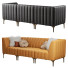 Диван Pottery Barn Avalon Leather 3-Seater - buskanini