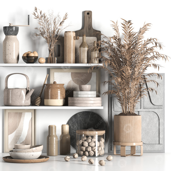 Декор Kitchen Accessories 025 3D модель