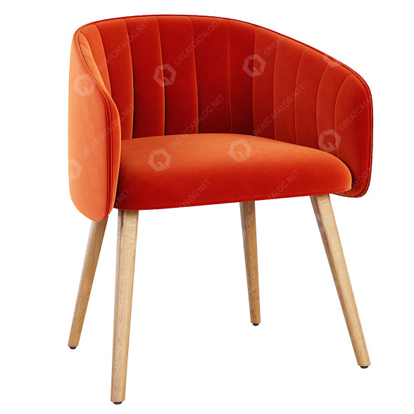 Chair Sandalyeci Shell K 3D model