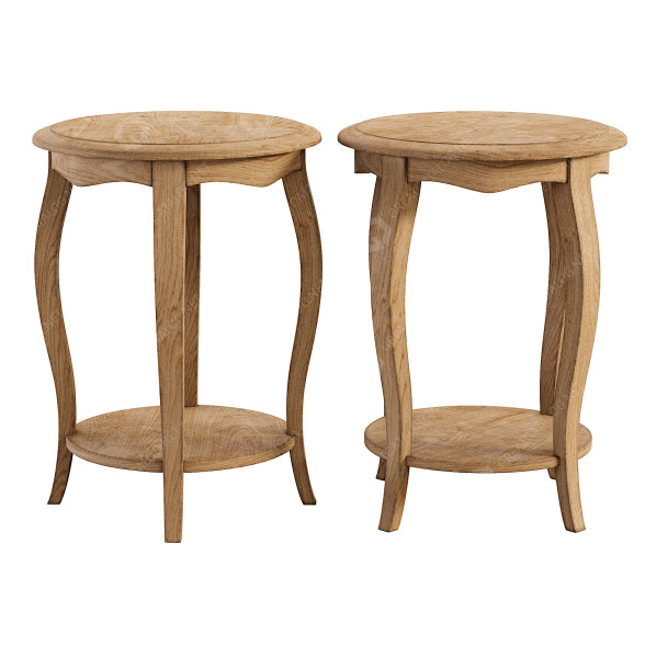 Kaffeetisch Francoise 24 Tall End 3D-Modell