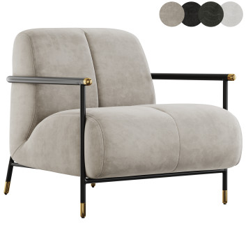 Fauteuil  Saloni Mobilya Nice Modèle 3D