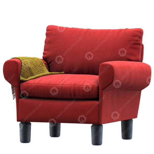 Fauteuil Joquer Magnus modèle 3D