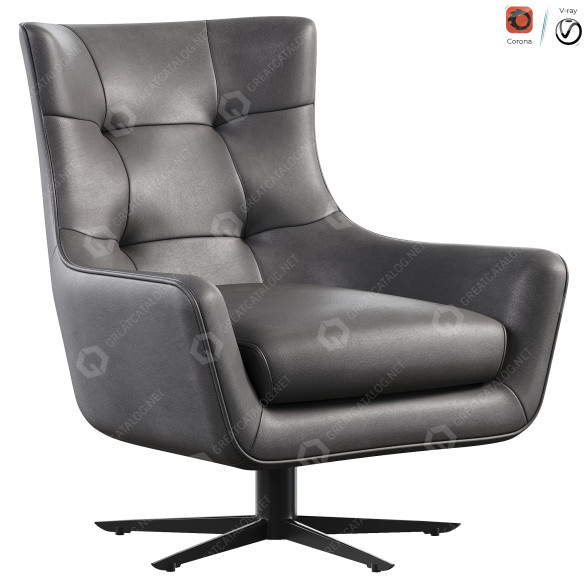 Sillón Artcore Maserati Modelo 3D