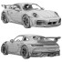 Автомобіль Porsche 911 Techart GTstreet R - zifir3d