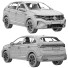 Samochód Volkswagen Taigo R - zifir3d