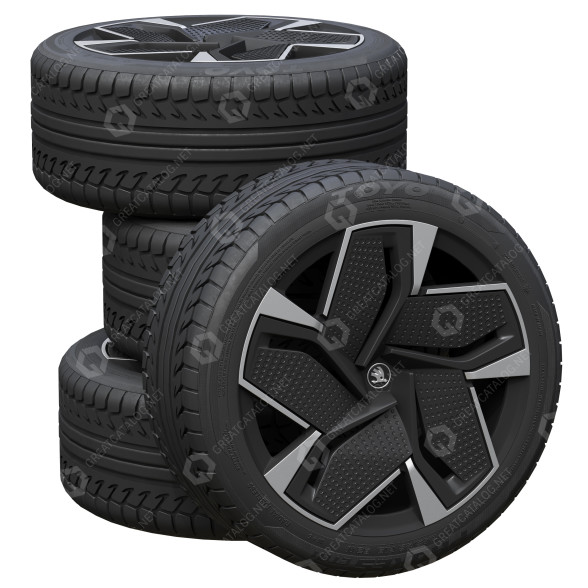 Колеса Skoda Tires 2 3D модель
