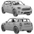 Samochód BMW Mini Countryman - zifir3d