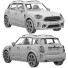 Автомобіль BMW Mini Countryman S - zifir3d