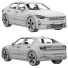 Автомобіль Volvo Polestar 2 - zifir3d