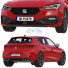 Автомобіль SEAT Leon FR - zifir3d