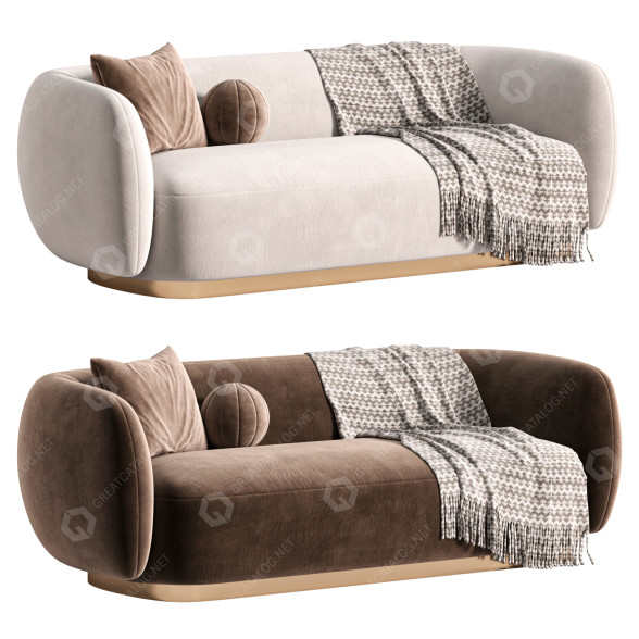 Sofá Eichholtz Roxy Modelo 3D