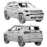 Автомобіль Jeep Compass - zifir3d