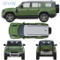 Auto Land Rover Defender 130 - zifir3d