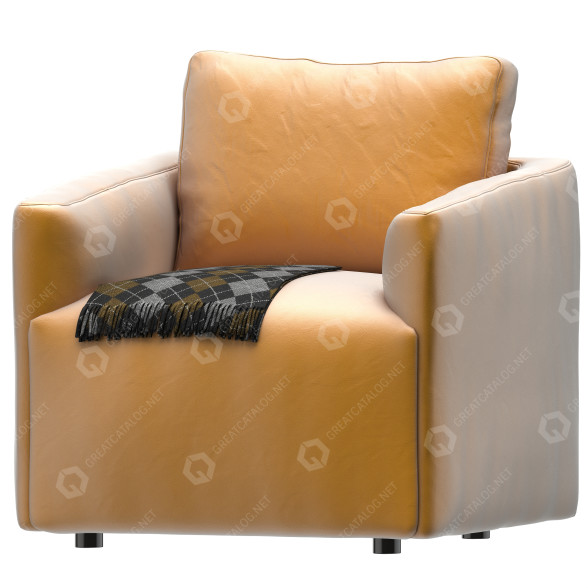 Fauteuil Joquer Venice Contract modèle 3D