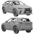 Coche Lexus NX300 F-Sport - zifir3d