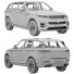 Автомобіль Land Rover Range Rover Sport - zifir3d