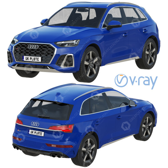 Car Audi SQ5 3D model