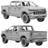 Автомобіль Chevrolet Silverado ZR2 - zifir3d