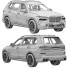 Samochód BMW X7 M60i - zifir3d