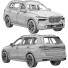 Samochód BMW X7 2023 - zifir3d