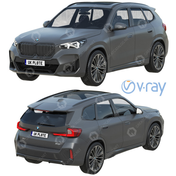 Samochód BMW X1 M Sportpaket model 3D